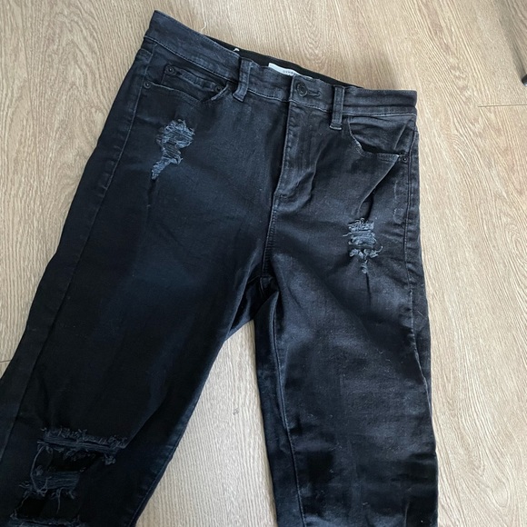 Dynamite Kate Black Ripped Denim - Picture 2 of 6